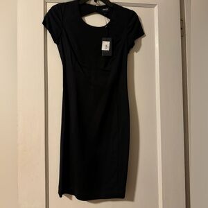 Armani jeans little black dress